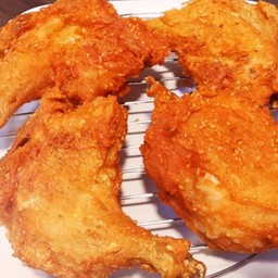 สะโพกไก่ทอด