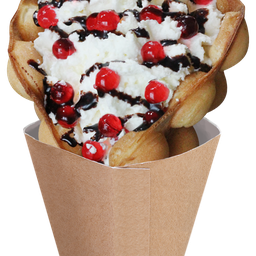 วาฟเฟิลฮ่องกงครีมโคลนเยลลี่