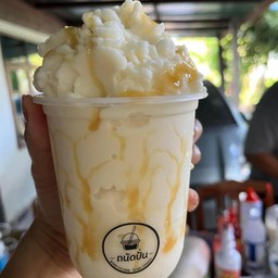 นมสดคาราเมลปั่น