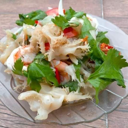 [เซ็ต 5]ยำแมงกระพรุน+ยำเล็บมือนาง แถมแคบหมู