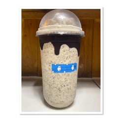 นมหมีปั่นโอรีโอ