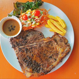 สเต็กเนื้อทีโบน