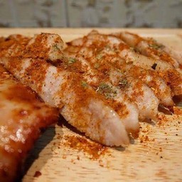 คอหมูย่างหม่าล่า