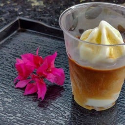 ไอศครีมนม+เอสเพรสโซ