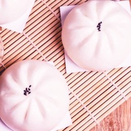 ซาลาเปาไส้ถั่วดำ @โจ๊กบางกอก