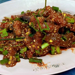 ก้อยเนื้อดิบขม