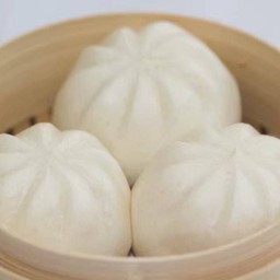 ซาลาเปาหมูสับ @โจ๊กบางกอก