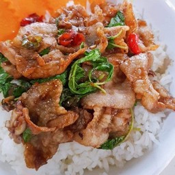 กระเพราโคตรเผ็ด(JK หมูกระทะ)