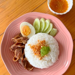 ข้าวหน้าหมูตุ๋น