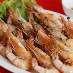 กุ้งแชบ๊วยเผา ( 0.5 kg )