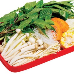 ชุดผักรวม( ถาดใหญ่ )