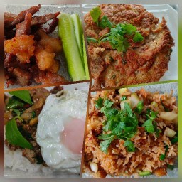 เนื้อทอดแดดเดียว บ้านสวน.  ฮาลาล HALAL