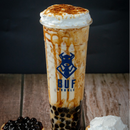 ชานมไข่มุกวิปมูสเบิร์นไฟ (ยีราฟ)