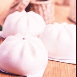 ซาลาเปาหมูแดง @โจ๊กบางกอก