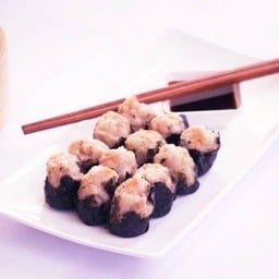 ขนมจีบหมูห่อสาหร่าย @โจ๊กบางกอก