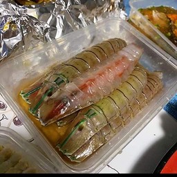 กั้งดอง (กั้งเนื้อปนกั้งไข่)