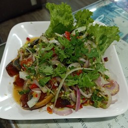 ยำไข่เยี่ยวม้า