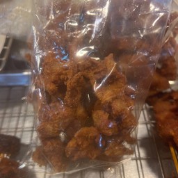 หนังไก่ทอด