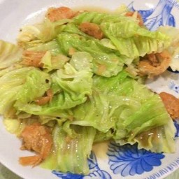 ข้าวผัดกะหล่ำปลีไก่ โบราณ