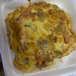 ข้าวไข่เจียวหมูสับพริก