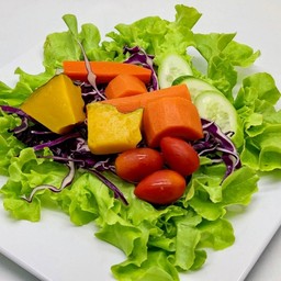 สลัดผักออแกนิค 100 kcal