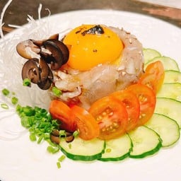 Sasami truffle yukke