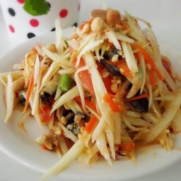 ร้าน ส้มตำ ผู้ตำแซ่บ น้ำเงี้ยว สูตรมะเก่า
