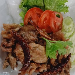หมูชิ้นทอดน้ำปลา