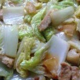 ข้าวราดหมูกรอบผักกาดขาว