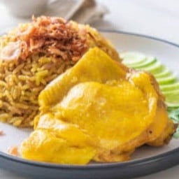 ข้าวหมกไก่ต้ม ( พิเศษ+ไก่+ข้าว )