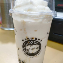 มะพร้าวปั่นนมสด