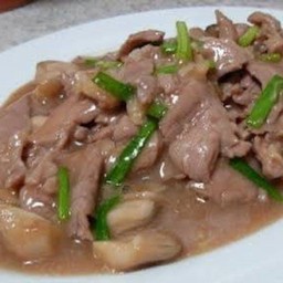 ข้าวราดหมูนํ้ามันหอย