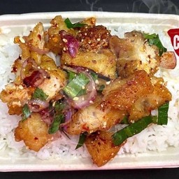 ข้าวยำไก่แซ่บ