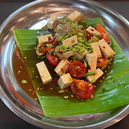 ตำหมูยอกุ้งสด