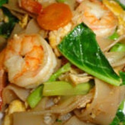 ผัดซีอิ๊วกุ้ง