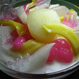 ทับทิมกรอบน้ำกะทิ