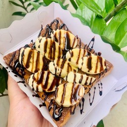 ปังปิ้งนูเทลล่าแท้กล้วยหอม