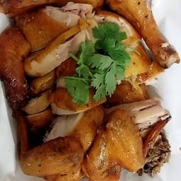 ไก่อบน้ำผึ้งเตาถ่าน Roasted honey chicken