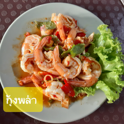 กุ้งพล่า