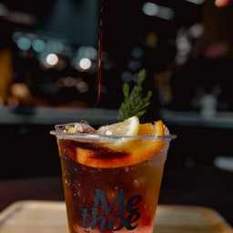 แบล็คพิงค์ (ลิ้นจี่ไซรัป+เอสเพรสโซ่)