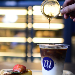 ลาเต้เย็น