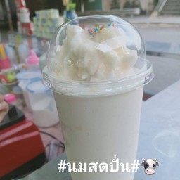 นมสดปั่น
