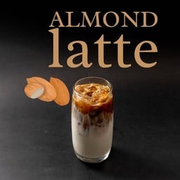Almond Latte (กาแฟนมอัลมอนด์) เย็น