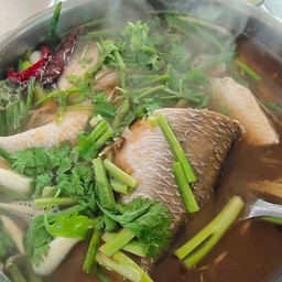 ปลากระบอกต้มส้ม