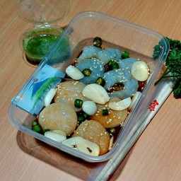 กุ้งหอยเชลล์ดอง เพื่อเธอ