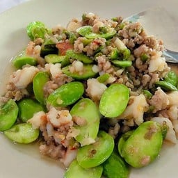 สะตอผัดกุ้งหมูสับ