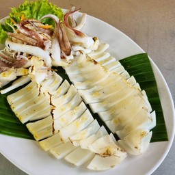ปลาหมึกหอมย่าง