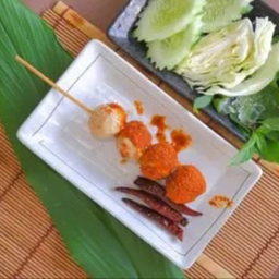 หมาล่าลูกชิ้นหมู