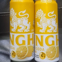 สิงห์เลม่อนโซดา2 กระป๋อง