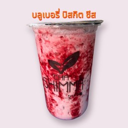 นมสดบลูเบอรี่ บิสกิตชีส